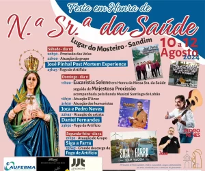 Festa de Nossa Senhora da Saúde 2024 - Sandim