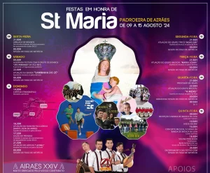 Festa em Honra de Santa Maria 2024 - Airães