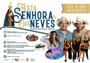 Festas da Senhora das Neves 2024 - Penafiel