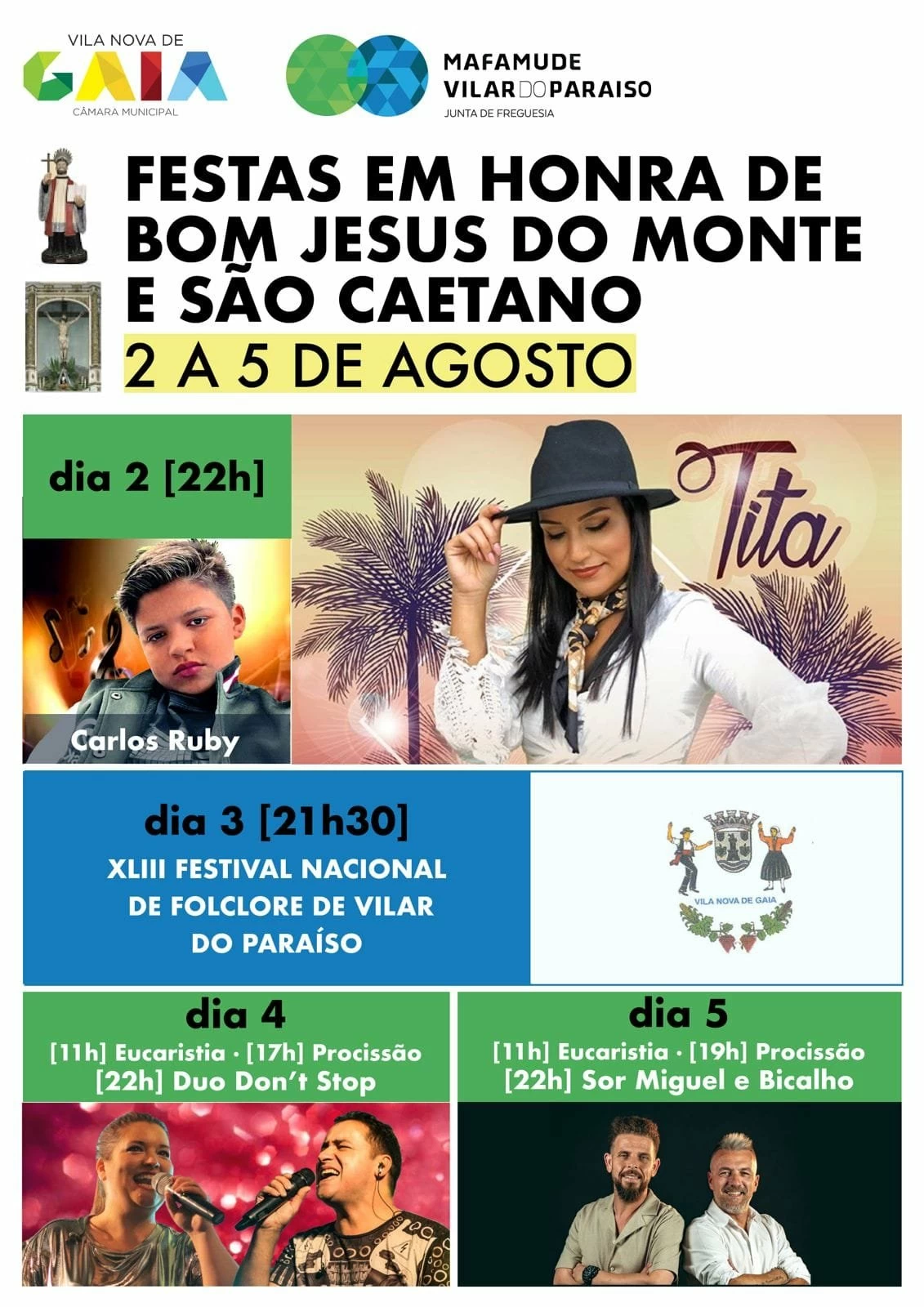 Festas de Bom Jesus do Monte 2024 - Mafamude