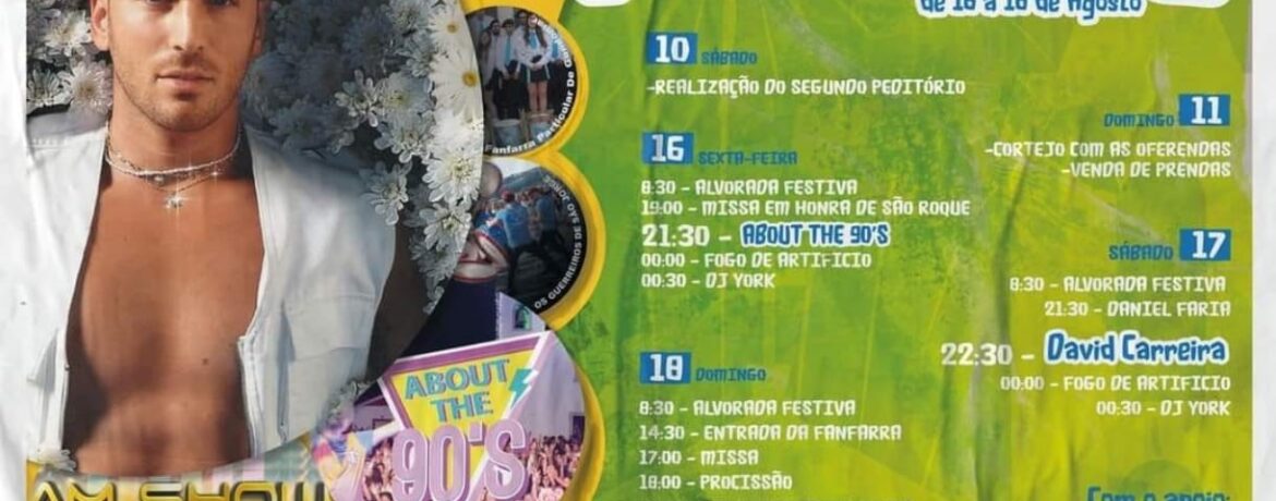 Festas de S. Roque e S. Cipriano 2024 - Refontoura - Felgueiras