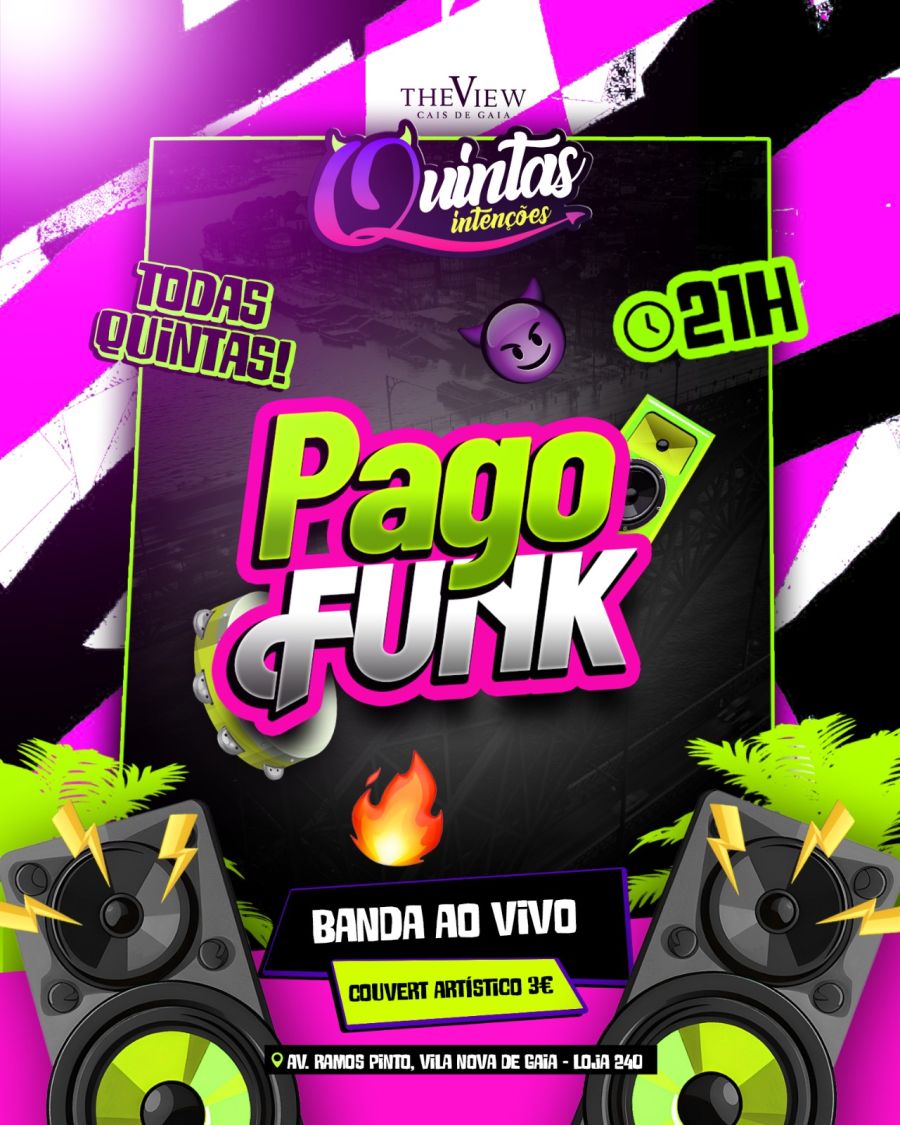 Quintas Intenções - Pagofunk com Música ao Vivo