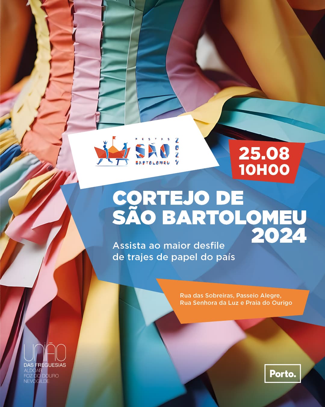São Bartolomeu Cortejo do Traje de Papel 2024