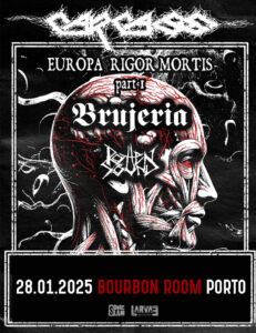 CARCASS + Brujeria + Rotten Sound @ Bourbon Room