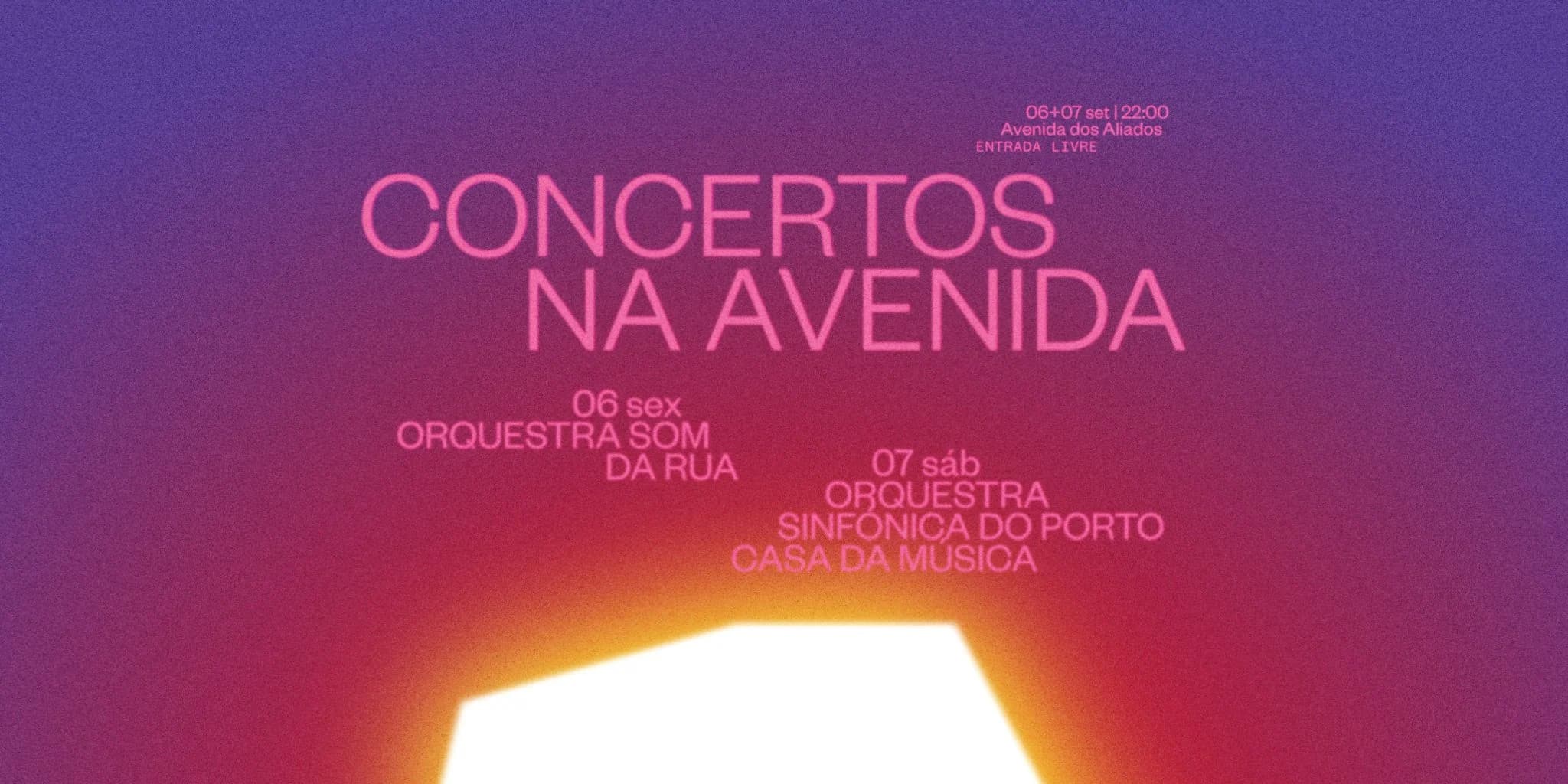 Concertos na Avenida dos Aliados 2024