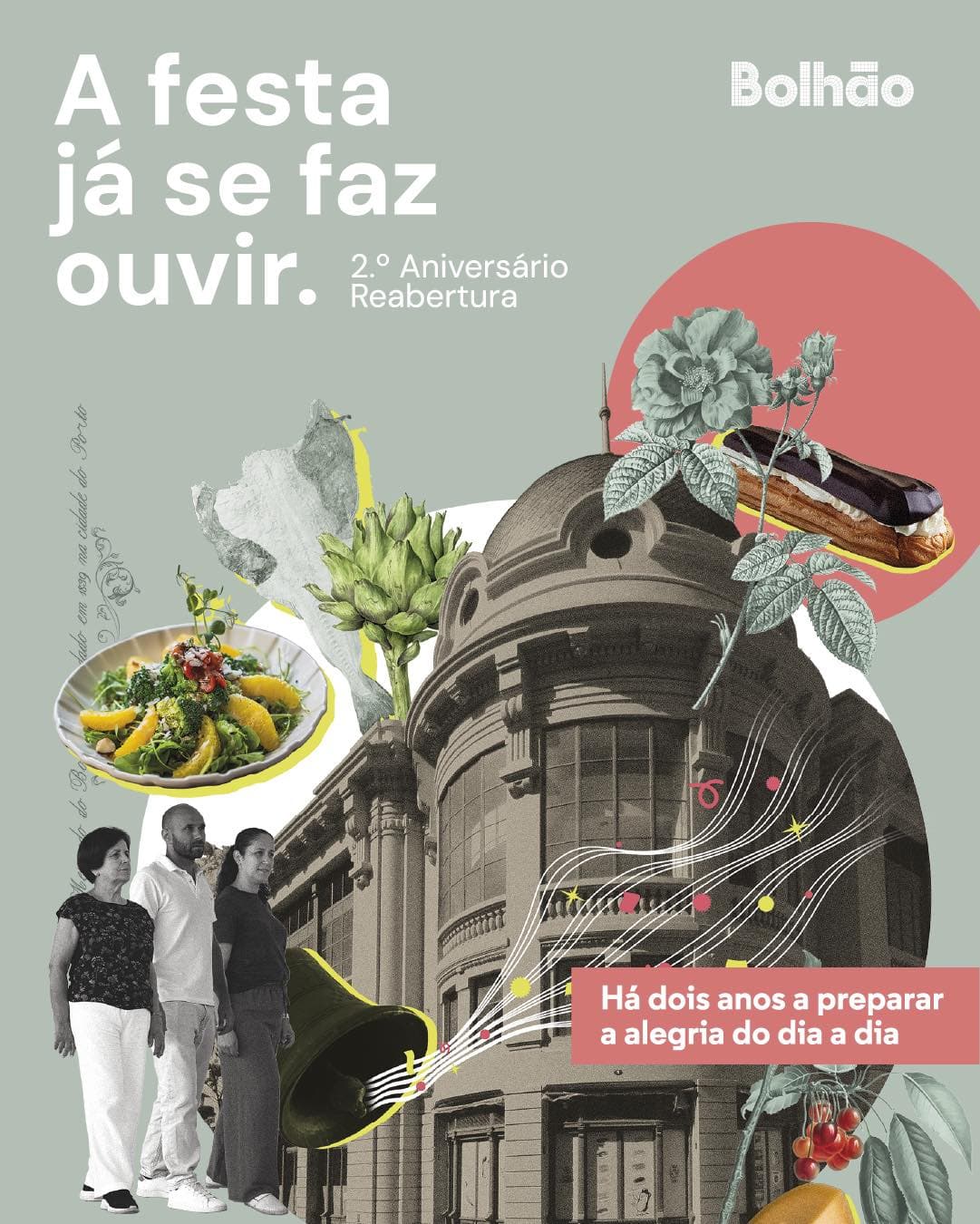 Mercado do Bolhão Comemora Dois Anos de Reabertura com Concerto de Os Azeitonas e Ivo Lucas