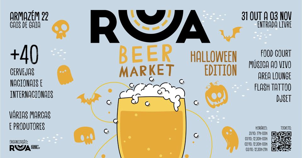 RUA BEER MARKET - Halloween edition