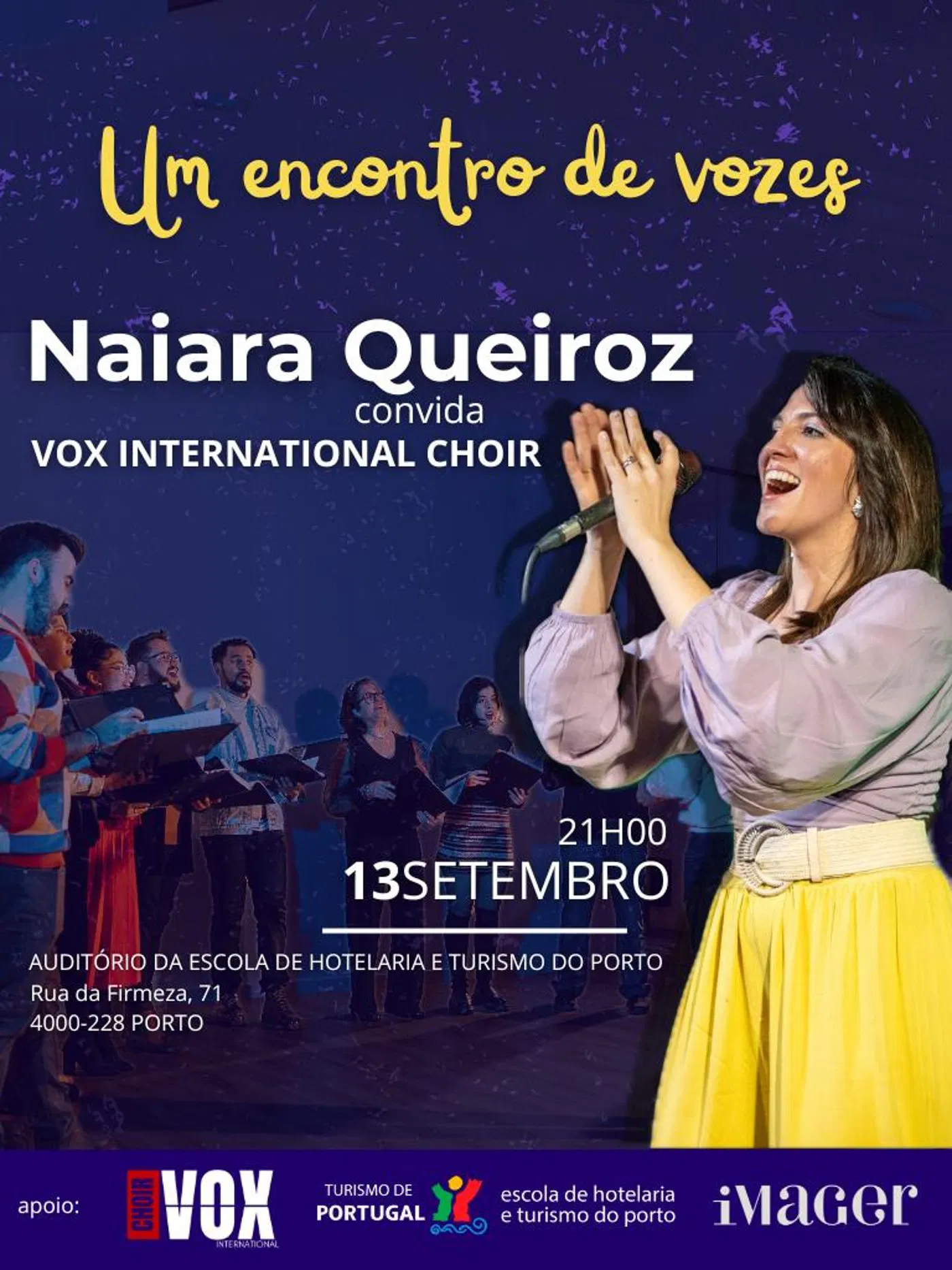 Um Encontro de Vozes - Auditório da Escola de Hotelaria e Turismo do Porto