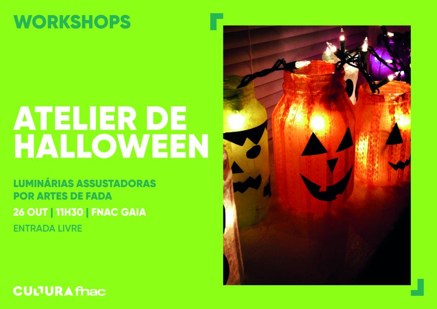 Atelier de Halloween - Luminárias Assustadoras