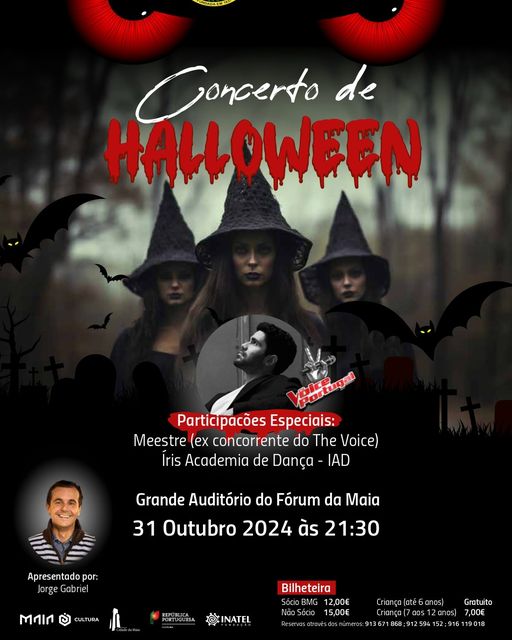 CONCERTO DE HALLOWEEN PARTE IV – Bruxas e Vampiros