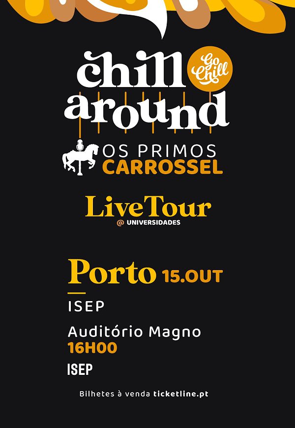 Chill Around Tour | Os Primos - Podcast ao Vivo