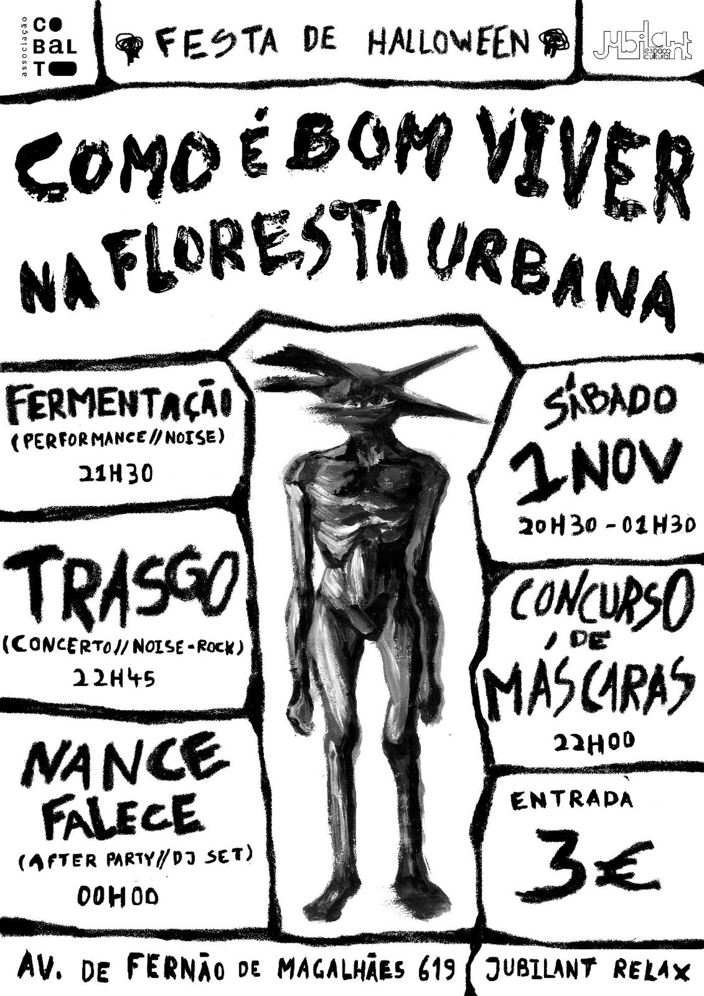 Como é bom viver na floresta urbana - Halloween