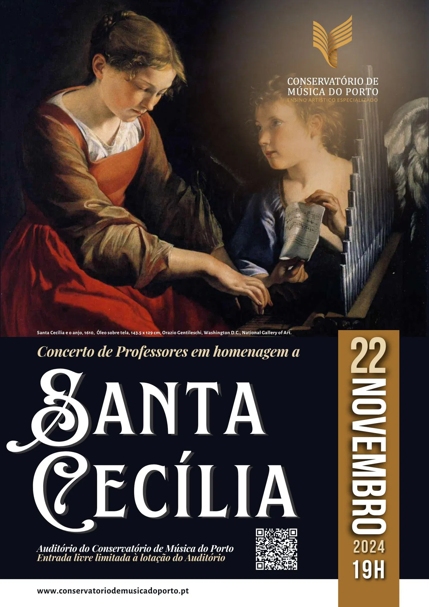 Concerto de Professores em homenagem a Santa Cecília