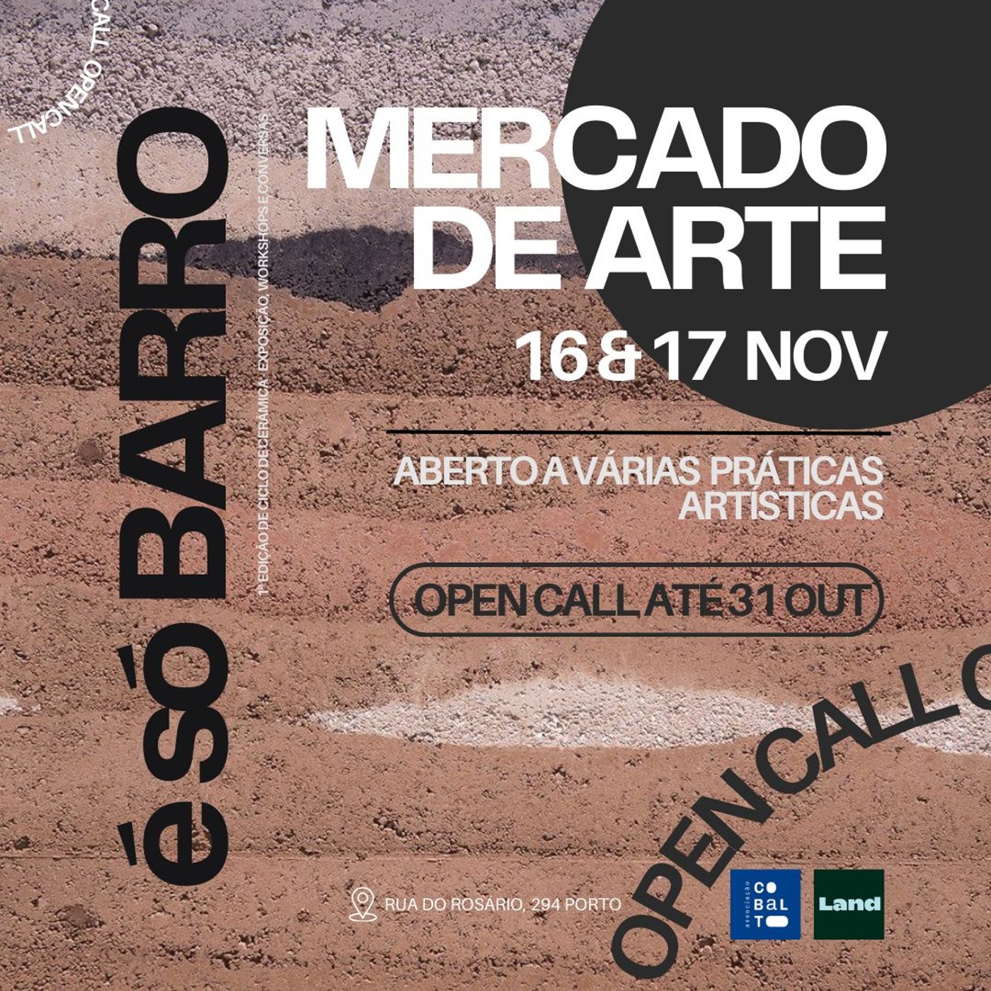 É só barro! - Mercado de Arte