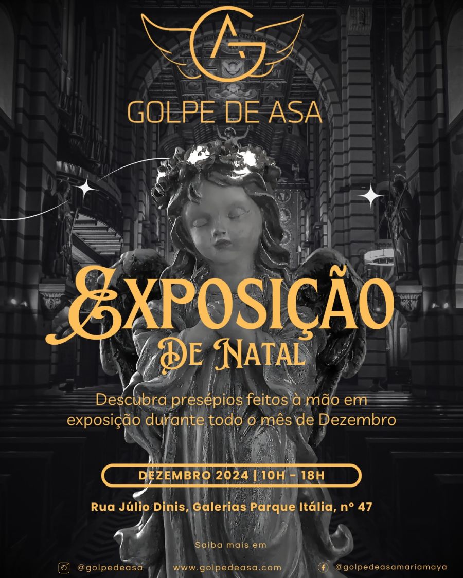 EXPOSIÇÃO DE NATAL GOLPE DE ASA