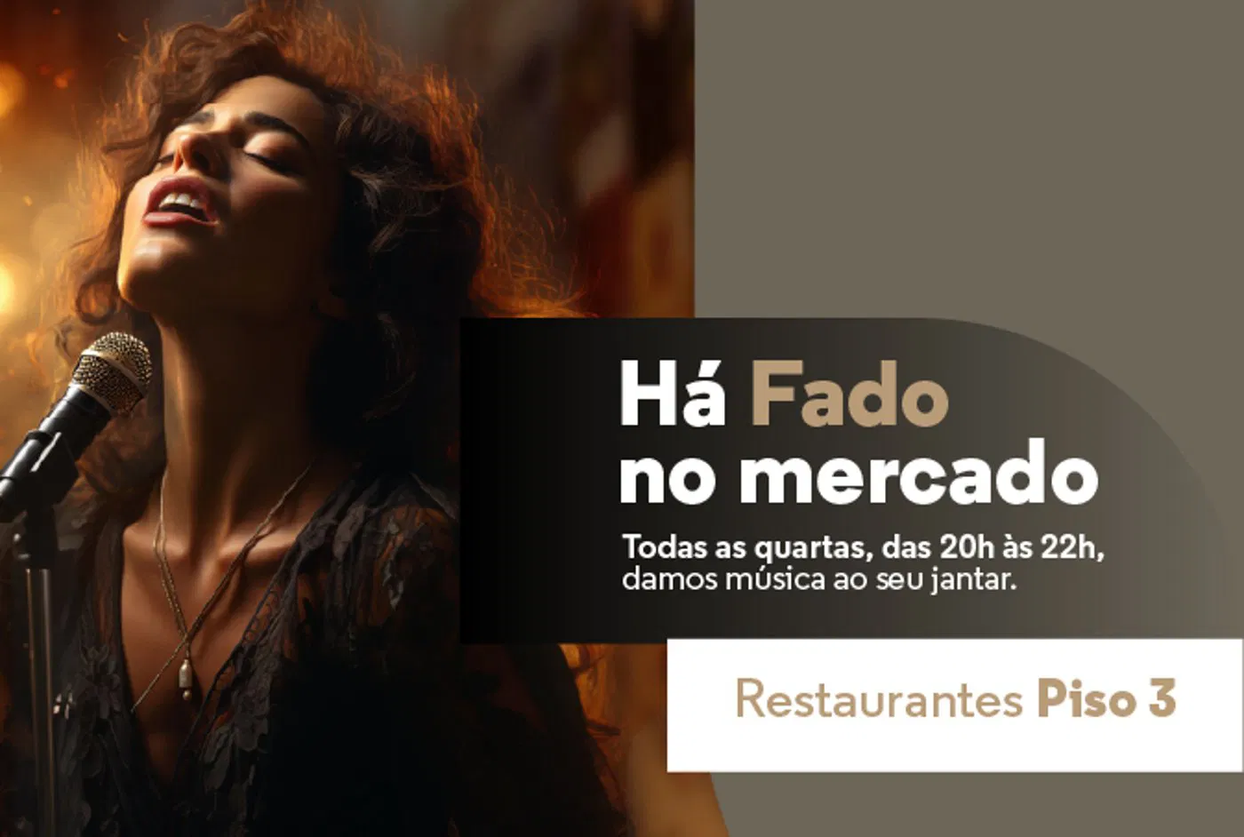 Há Fado no Mercado - Concerto de Ana Cristina