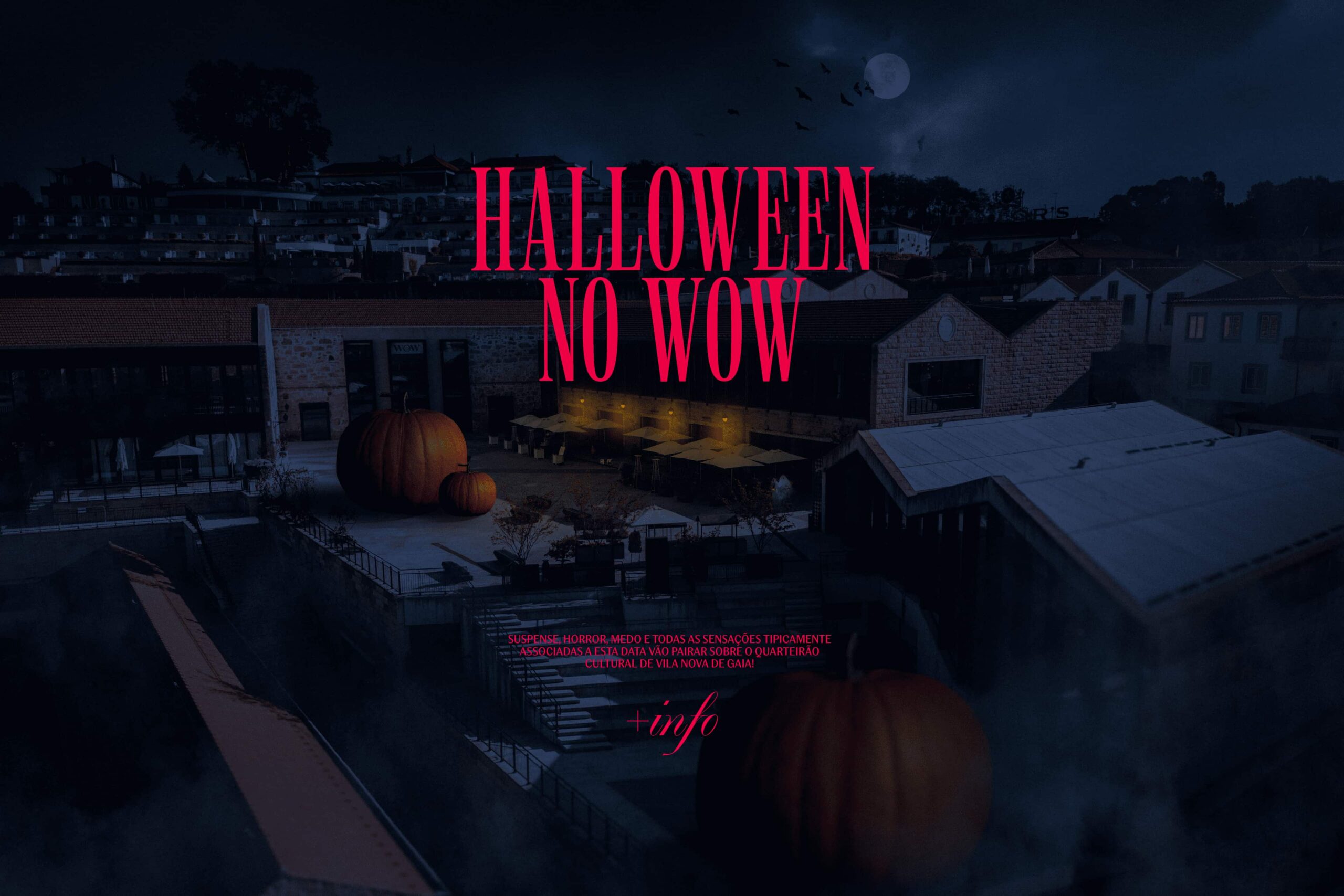 Halloween no WOW: Porto dos Horrores