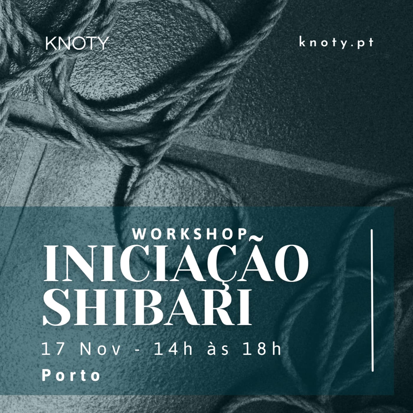 Iniciação ao Shibari - oficina de bondage japonês para casais