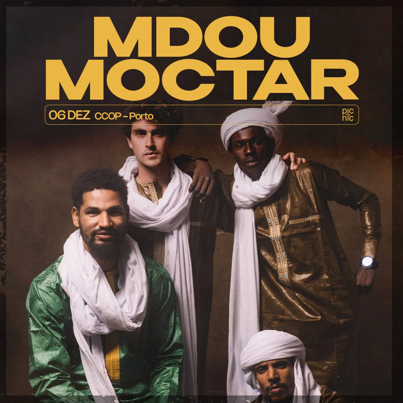Mdou Moctar apresentam "Funeral for Justice" Eventos no Porto