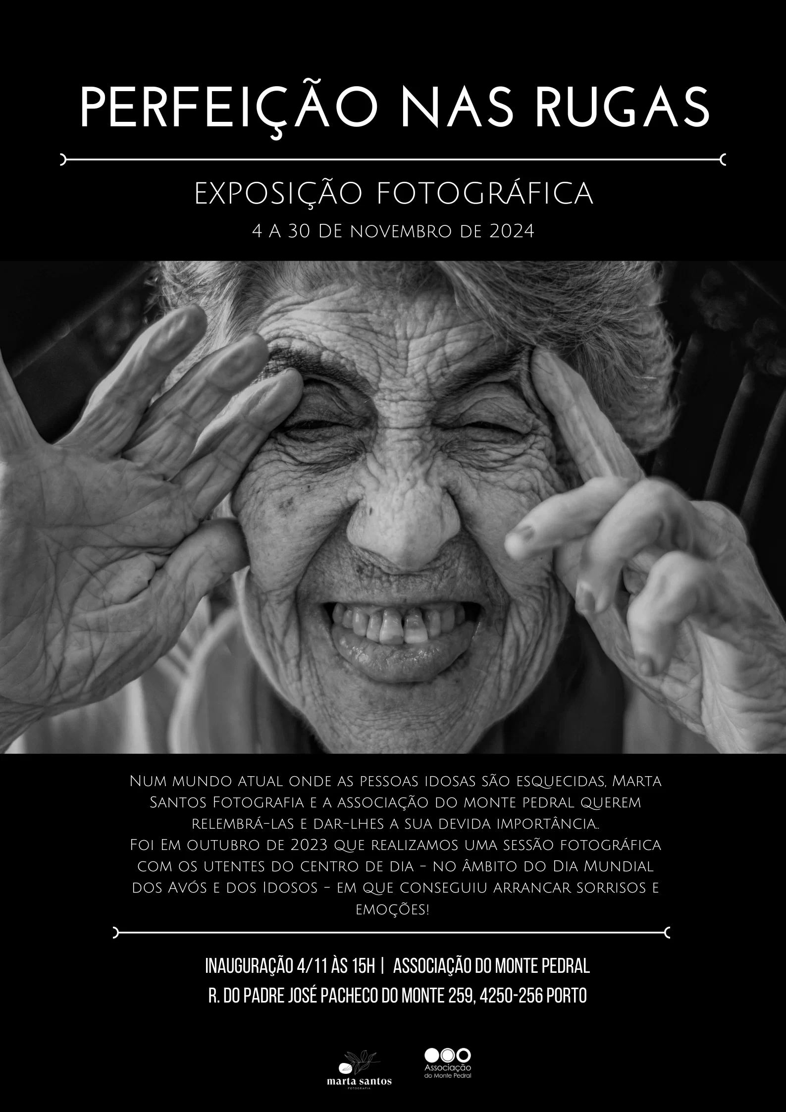 PERFEIÇÃO NAS RUGAS | exposição fotográfica