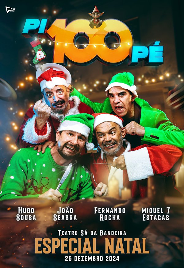 PI100PÉ ESPECIAL DE NATAL 2024 - Teatro Sá da Bandeira