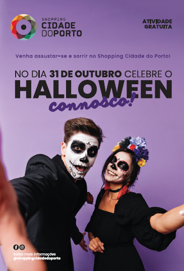 Halloween no Shopping Cidade do Porto promete “assustar” miúdos e graúdos