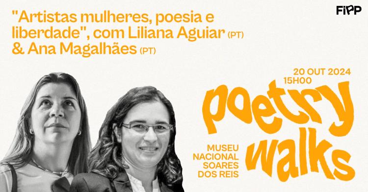 Poetry Walk - Artistas mulheres, poesia e liberdade