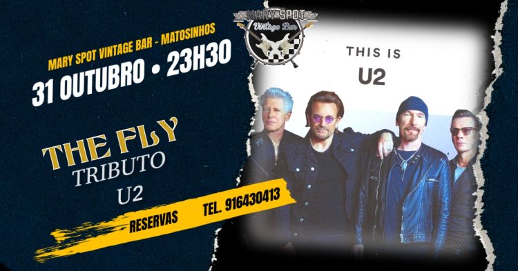 U2 TRIBUTO - THE FLY @ MARY SPOT VINTAGE BAR