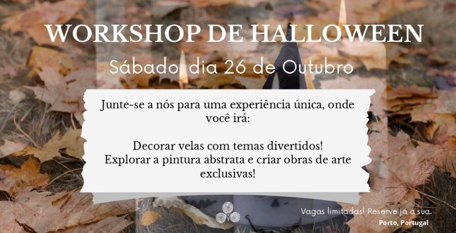 Workshop especial de Halloween!