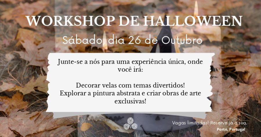 Workshop especial de Halloween!