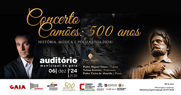 Camões: 500 anos - História, Música e Poesia (1524-2024)