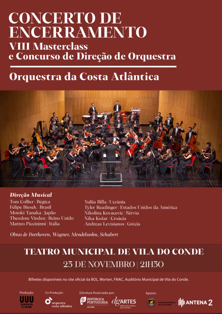 Concerto de Encerramento - Orquestra da Costa Atlântica