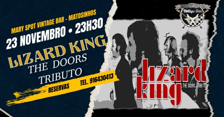 DOORS TRIBUTE - LIZARD KING @ MARY SPOT VINTAGE BAR