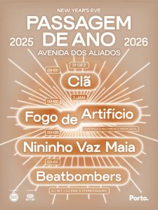 Passagem de Ano no Porto 2025 /2026 - Réveillon - O que fazer na passagem do ano no Porto - Sugestões | Ideias | Festas | Clubbing | Douro