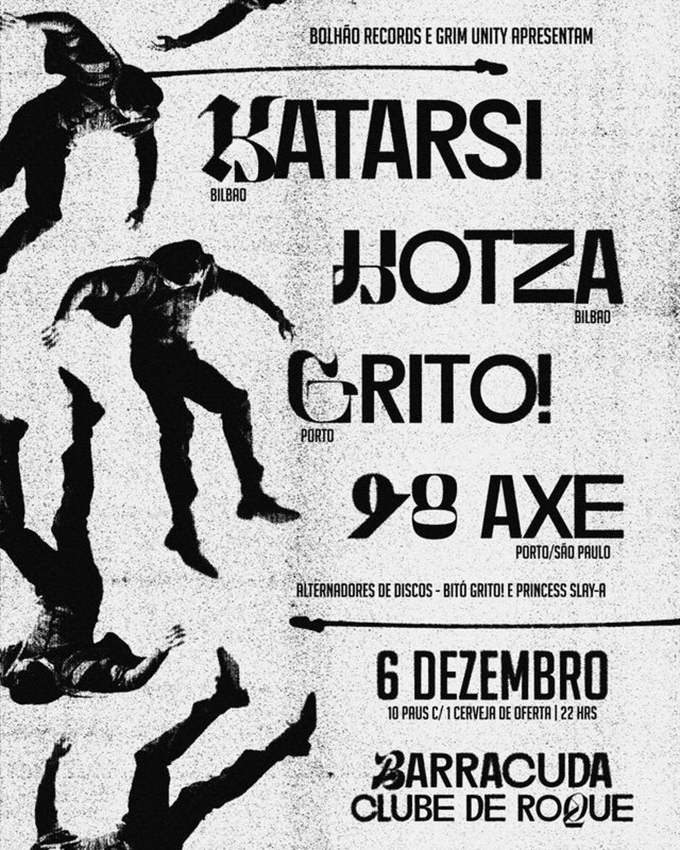 Katarsi + Hotza + Grito! + 98 AxE