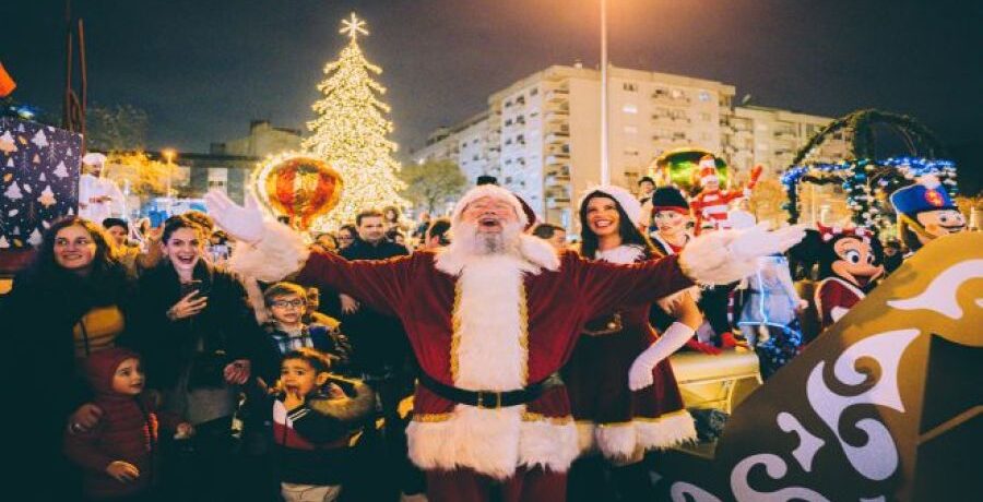 PARADA DE NATAL – Chegada do Pai Natal