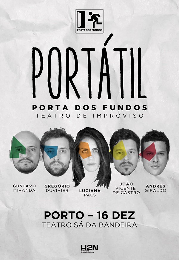 PORTO PORTÁTIL - PORTA DOS FUNDOS