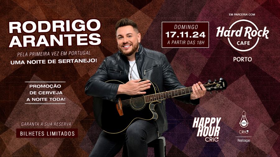 Rodrigo Arantes em Uma Noite de Sertanejo