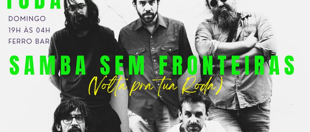 Samba Sem Fronteiras - Na laje coberta - Ferro Bar