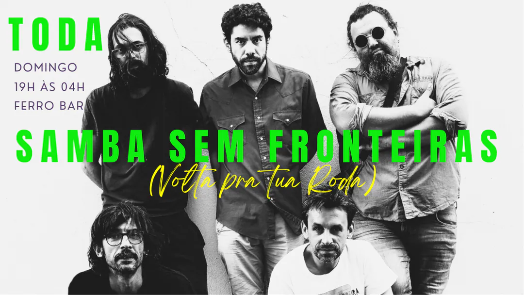 Samba Sem Fronteiras - Na laje coberta - Ferro Bar