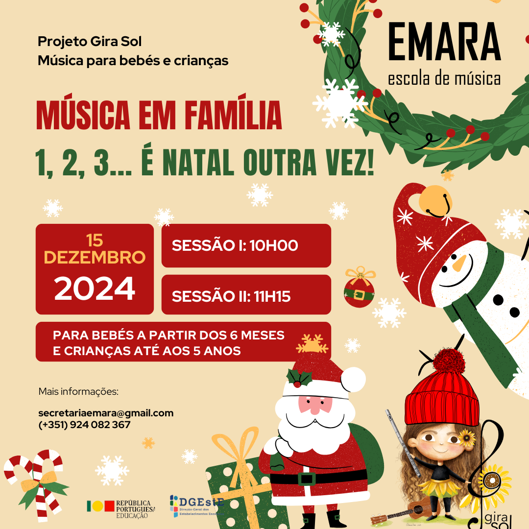 1, 2, 3... É Natal outra vez!