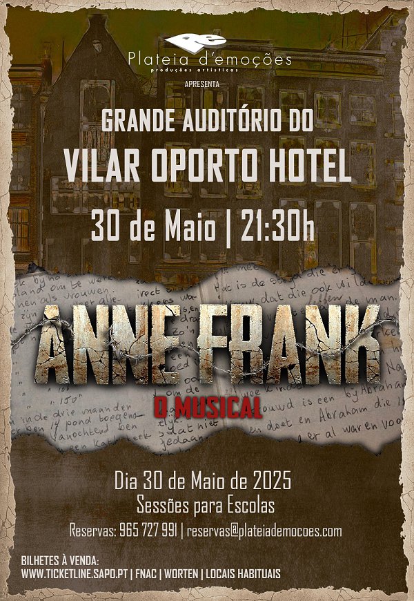 ANNE FRANK | O MUSICAL