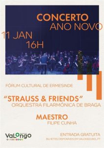 Concerto de Ano Novo no Fórum Cultural de Ermesinde