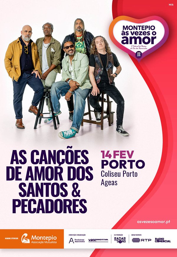 AS CANÇÕES DE AMOR DOS SANTOS & PECADORES