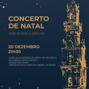 CONCERTO DE NATAL NA IGREJA DOS CLÉRIGOS