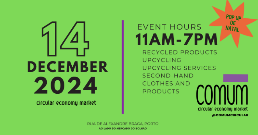 Comum - Circular Economy Market [POP UP DE NATAL]