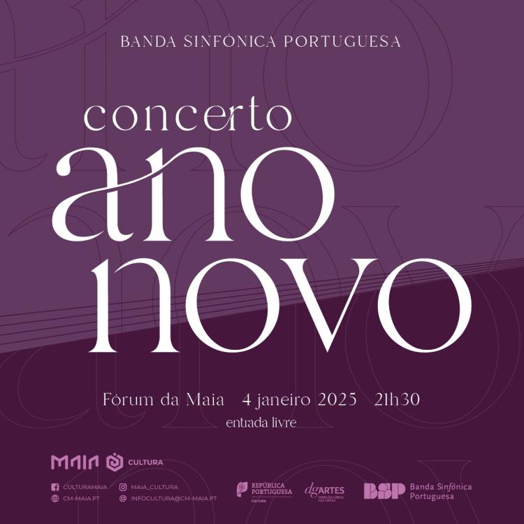 Concerto de Ano Novo 2025 - Fórum da Maia