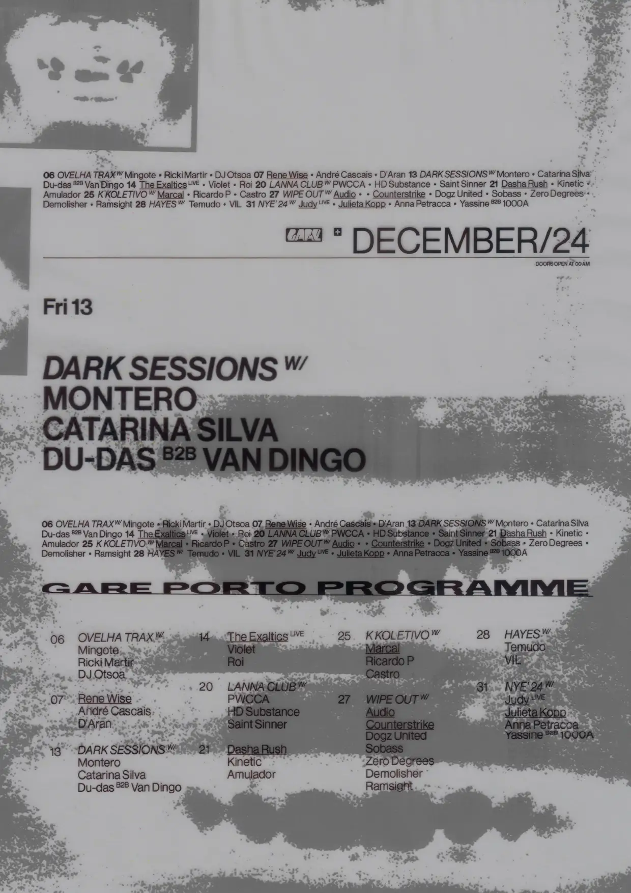 Dark Sessions - Gare Porto