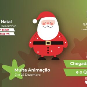 ESPÍRITO DE NATAL INVADE GAIA JARDIM EM DEZEMBRO