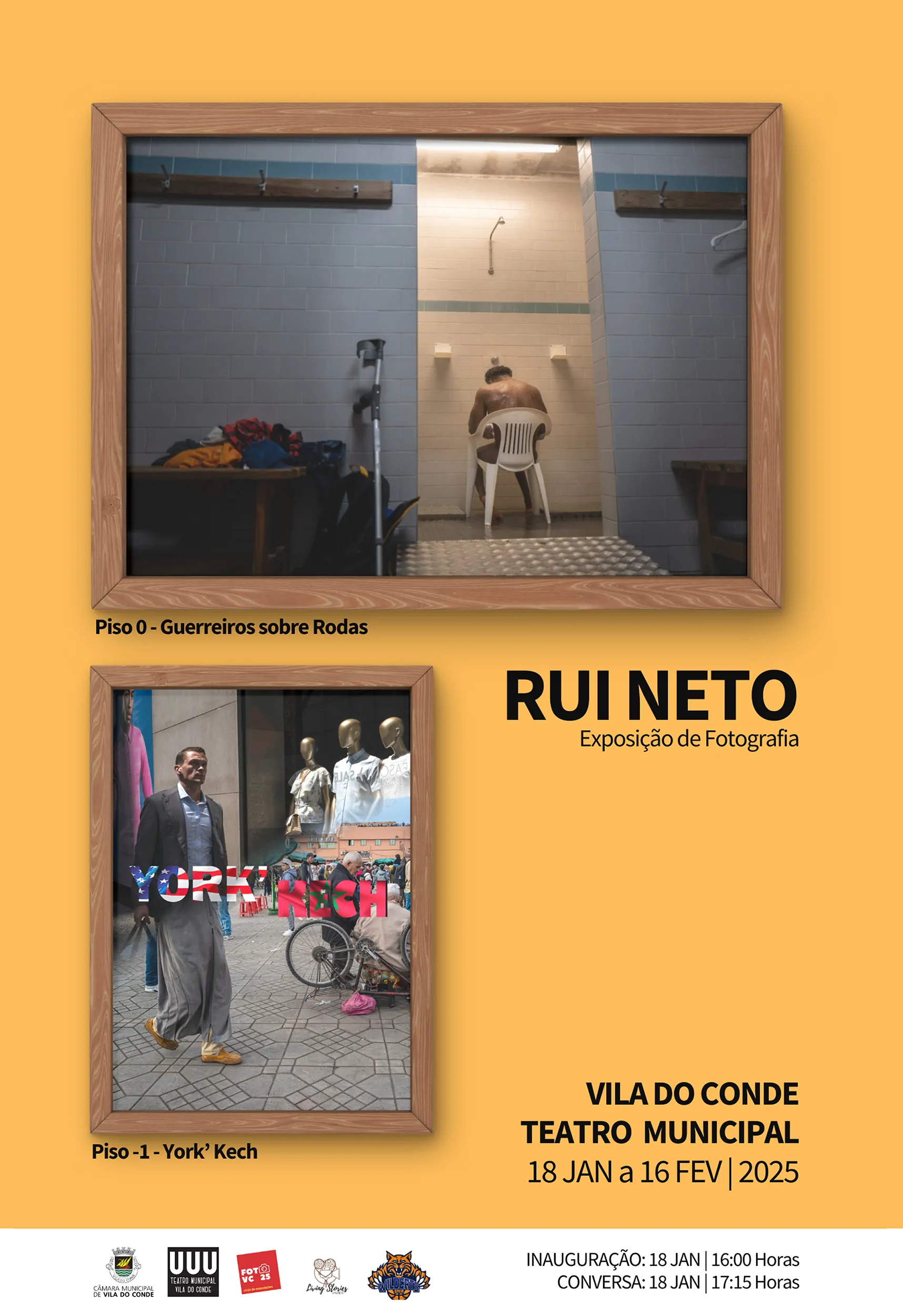 Exposição de Fotografia - Guerreiros sobre Rodas + York'kech, do fotógrafo Rui Neto